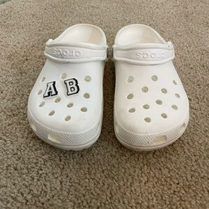 Crocs White Clogs
